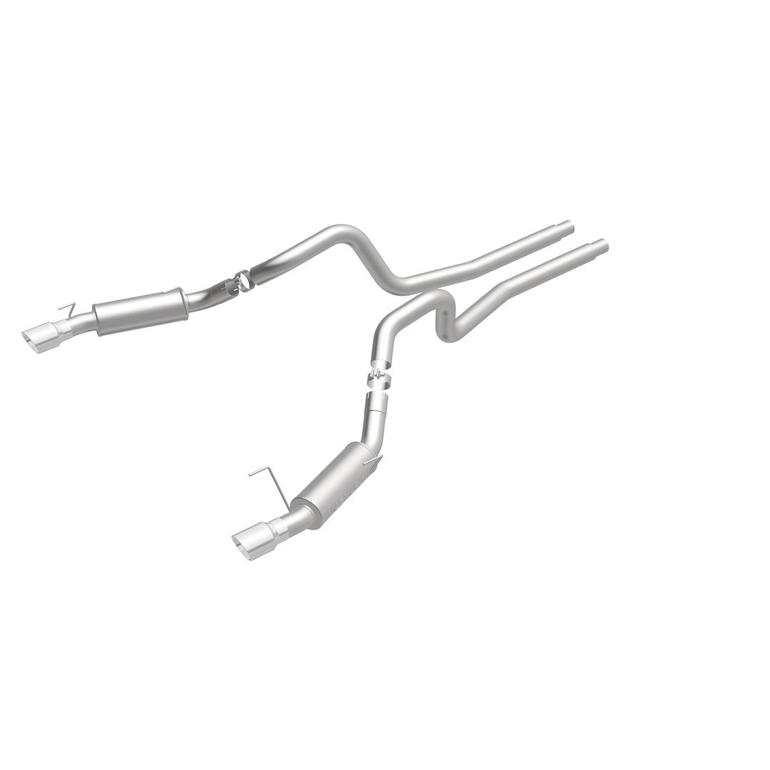 MagnaFlow Exhaust System Kit, Exhaust System Kit Cat-Back System, Stainless Steel, With Mufflers, 3 Inch Pipe Diameter – 16572