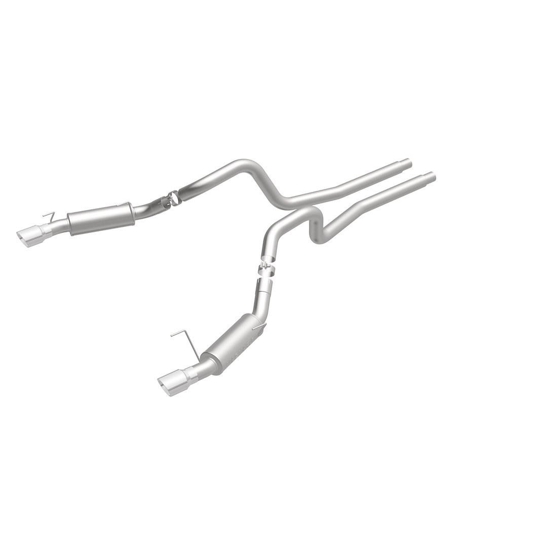 MagnaFlow Exhaust System Kit, Exhaust System Kit Cat-Back System, Stainless Steel, With Mufflers, 3 Inch Pipe Diameter – 16572