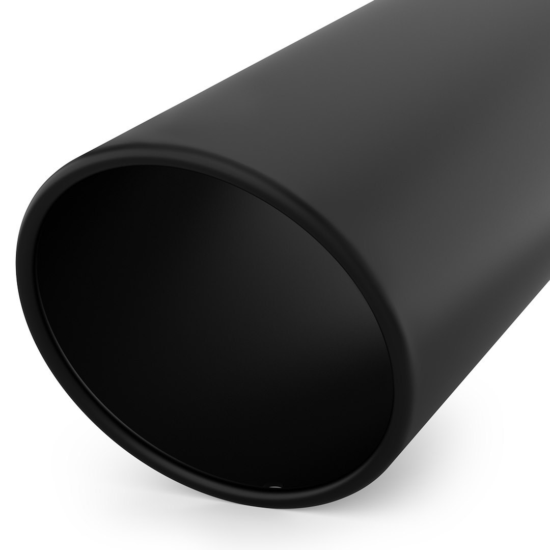 MagnaFlow Exhaust System Kit, Black Series Diesel Particulate Filter (DPF) Back System, Black Coated Stainless Steel, Without Muffler – 17069