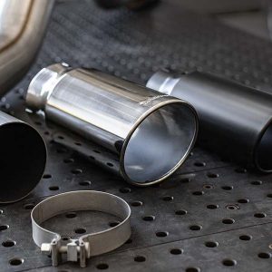 MagnaFlow Exhaust System Kit, Pro ® Series Cat-Back System, Stainless Steel, With Muffler, 5 Inch Pipe Diameter – 17876