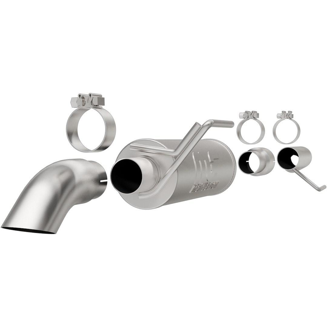 MagnaFlow Exhaust System Kit, Pro ® Series Cat-Back System, Stainless Steel, With Muffler, 3 Inch Pipe Diameter – 19083