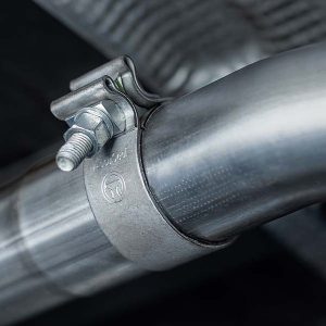 MagnaFlow Exhaust Muffler, Stainless Steel, 3 Inch Diameter Single Inlet, 3 Inch Diameter Dual Outlet – 19439