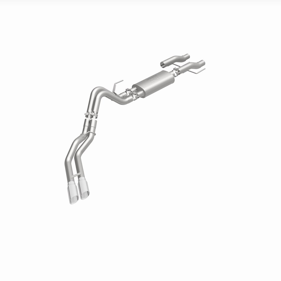 MagnaFlow Exhaust System Kit, Street Series Cat Back System, Stainless Steel, With Muffler, 3 Inch Pipe Diameter – 19565