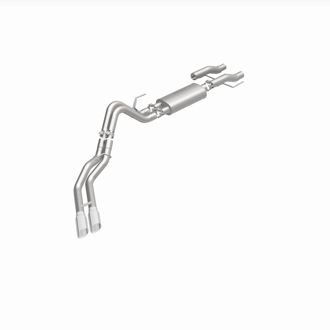 MagnaFlow Exhaust System Kit, Street Series Cat Back System, Stainless Steel, With Muffler, 3 Inch Pipe Diameter – 19565