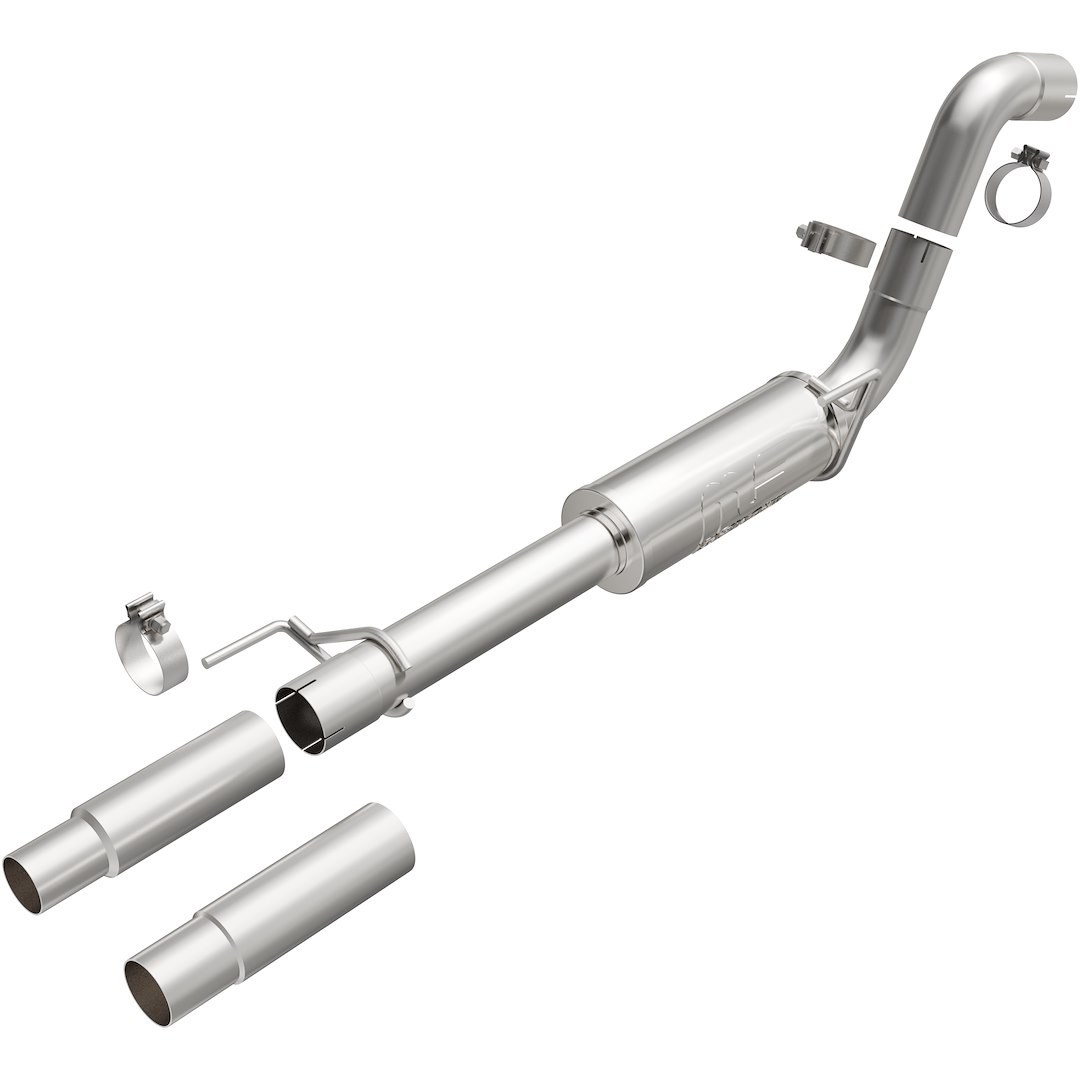 MagnaFlow Exhaust Muffler, D-Fit Muffler Replacement, Stainless Steel, 3 Inch Pipe Diameter Single Clamp-On – 19572