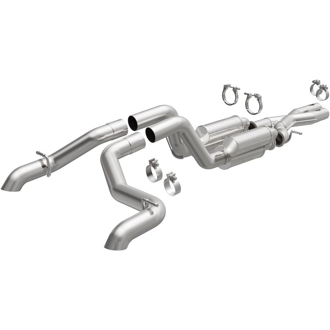 MagnaFlow Exhaust System Kit, Rockcrawler Cat-Back System, 304 Stainless Steel, With Muffler, 3 Inch Pipe Diameter – 19582