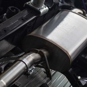 MagnaFlow Exhaust System Kit, Street Cat-Back System, Stainless Steel, With Muffler, 3 Inch Pipe Diameter, Single Exhaust with Single Exit – 19601