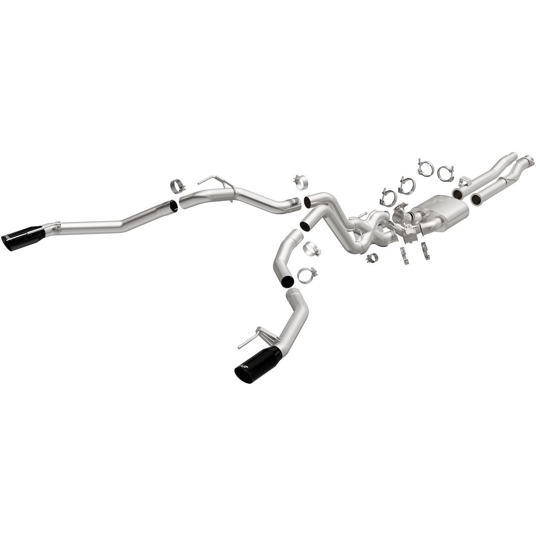 MagnaFlow Exhaust System Kit, Competition Series Cat-Back System, Stainless Steel, With Muffler, 3 Inch Pipe Diameter – 19637