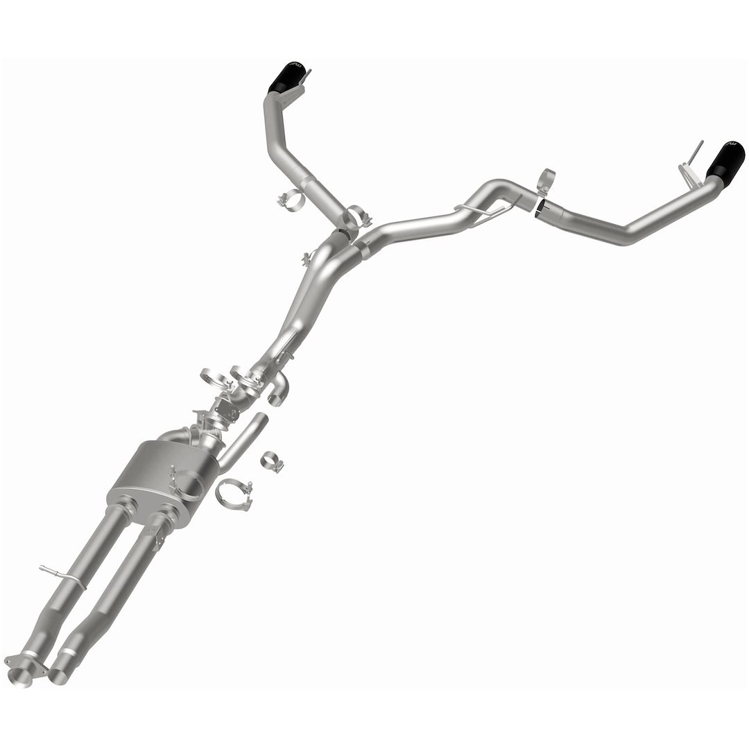 MagnaFlow Exhaust System Kit, Competition Series Cat-Back System, Stainless Steel, With Muffler, 3 Inch Pipe Diameter – 19637