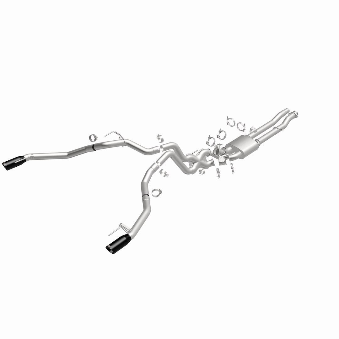 MagnaFlow Exhaust System Kit, Competition Series Cat-Back System, Stainless Steel, With Muffler, 3 Inch Pipe Diameter – 19637