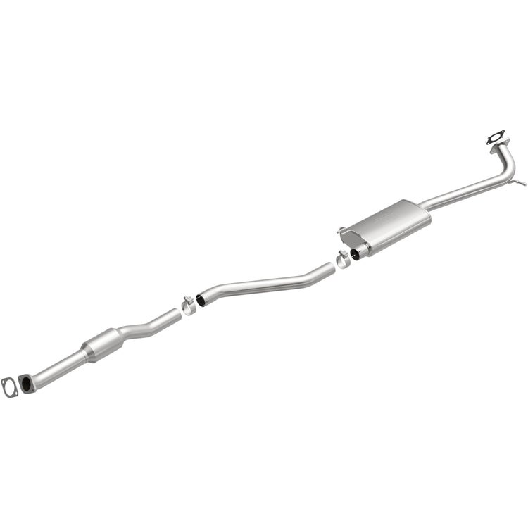 MagnaFlow Catalytic Converter, OEM Grade, Stainless Steel Case, Single Bolt-On Inlet, Single Bolt-On Outlet, 103-1/4 Inch Overall Length – 280049