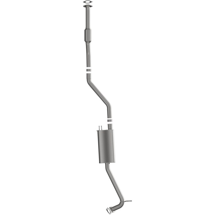 MagnaFlow Catalytic Converter, OEM Grade, Stainless Steel Case, Single Bolt-On Inlet, Single Bolt-On Outlet, 103-1/4 Inch Overall Length – 280049