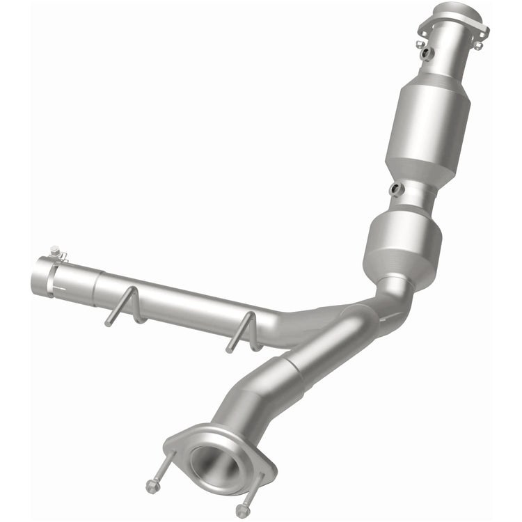 MagnaFlow Catalytic Converter, OEM Grade, Stainless Steel Case, Single Bolt-On Inlet, Single Bolt-On Outlet, 41-1/2 Inch Overall Length – 280266