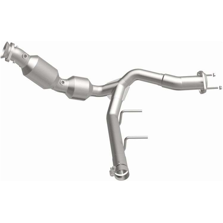 MagnaFlow Catalytic Converter, OEM Grade, Stainless Steel Case, Single Bolt-On Inlet, Single Bolt-On Outlet, 41-1/2 Inch Overall Length – 280266