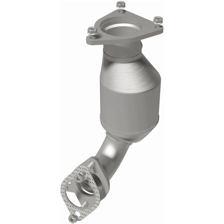MagnaFlow Catalytic Converter, OEM Grade, Stainless Steel Case, Flanged Inlet, Bolt-On Outlet – 290110