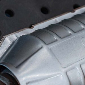 MagnaFlow Catalytic Converter, Universal California Pre-Obdii, 6-1/2 Inch Wide Oval Stainless Steel Case, Dual 2 Inch Slip Fit Inlet – 333007