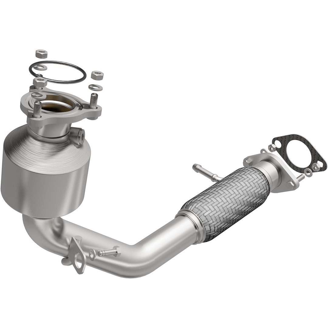 MagnaFlow Catalytic Converter, Direct Fit 48 State, Stainless Steel, 2.375 Inch Inlet, 2-1/2 Inch Outlet – 52186