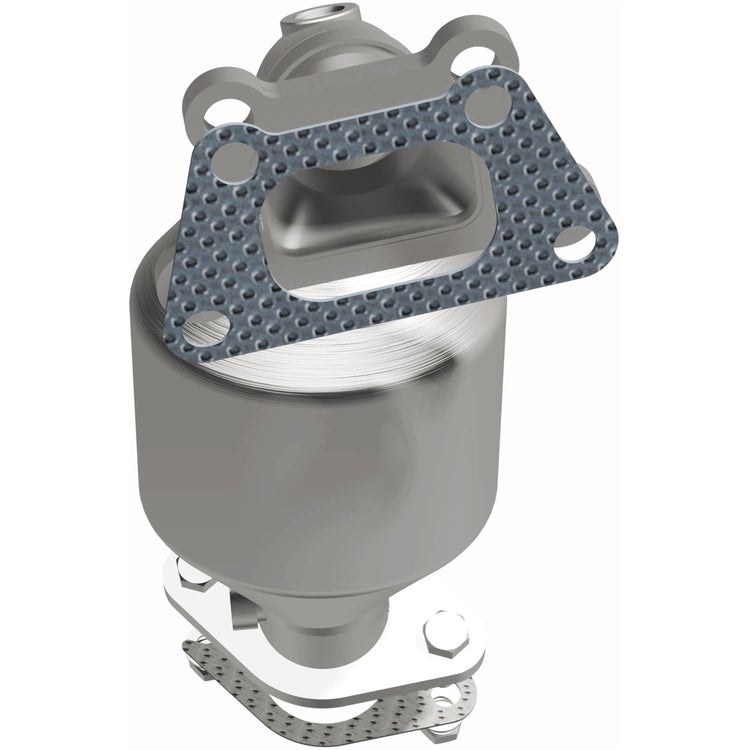 MagnaFlow Catalytic Converter, Stainless Steel Case, Single Bolt-On Inlet, Single Bolt-On Outlet, 13-1/4 Inch Overall Length – 551902