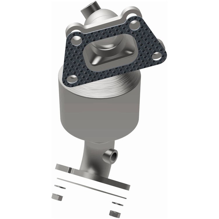 MagnaFlow Catalytic Converter, Stainless Steel Case, Single Bolt-On Inlet, Single Bolt-On Outlet, 15-1/2 Inch Overall Length – 551903