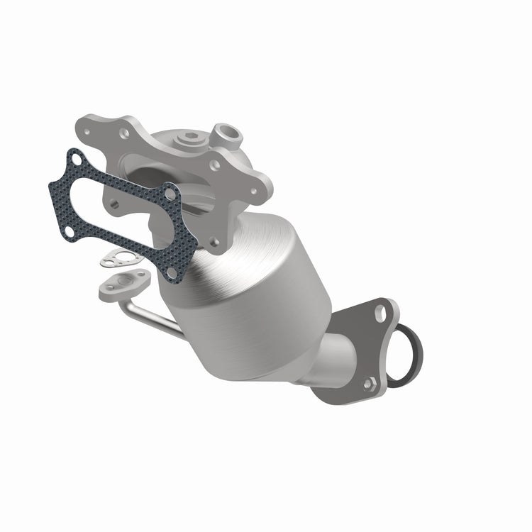 MagnaFlow Catalytic Converter, Direct-Fit, Stainless Steel Case, Flanged Inlet, Single Bolt-On Outlet – 5531036