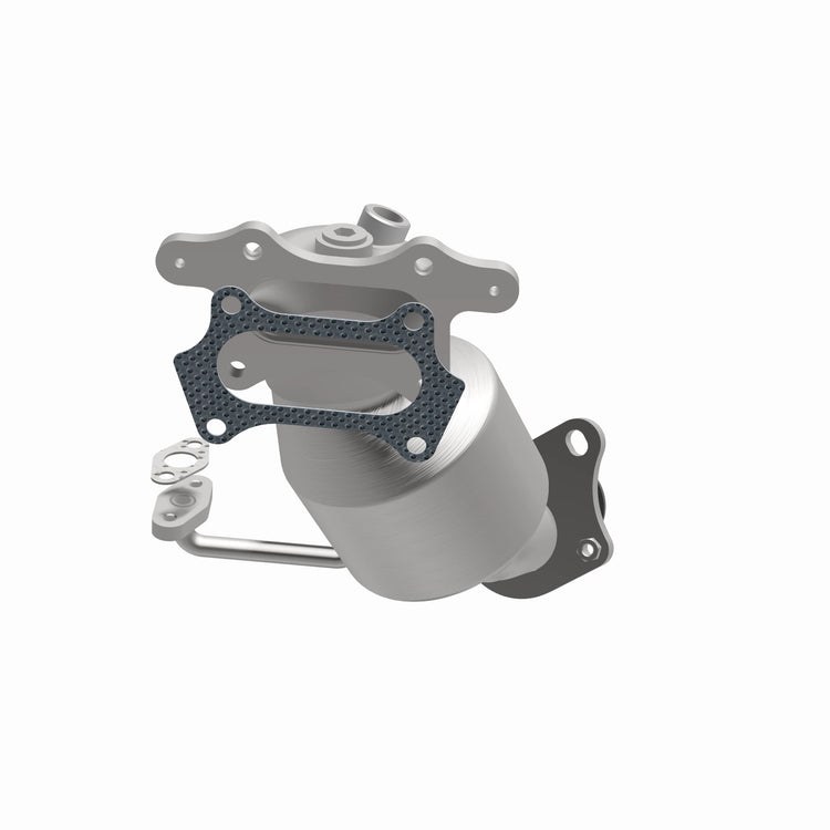 MagnaFlow Catalytic Converter, Direct-Fit, Stainless Steel Case, Flanged Inlet, Single Bolt-On Outlet – 5531036