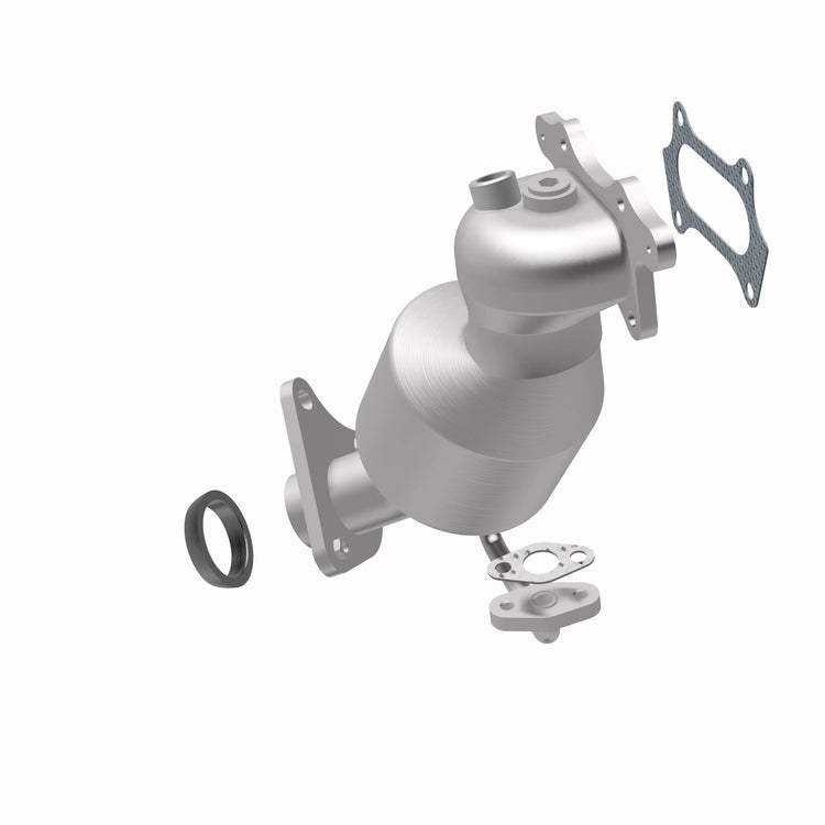 MagnaFlow Catalytic Converter, Direct-Fit, Stainless Steel Case, Flanged Inlet, Single Bolt-On Outlet – 5531036