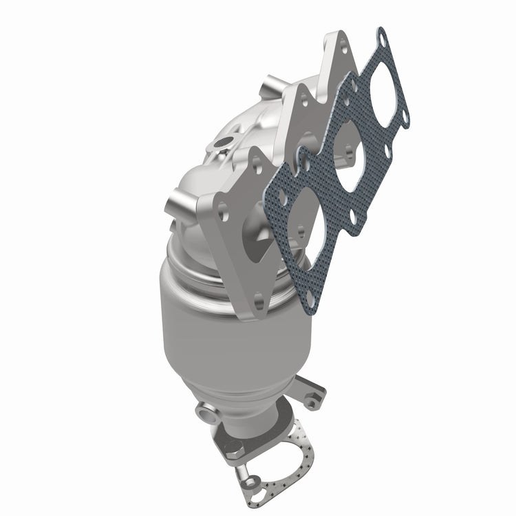 MagnaFlow Catalytic Converter, Direct-Fit, Stainless Steel Case, Flanged Inlet, Single Bolt-On Outlet – 5531089