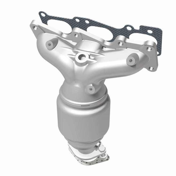 MagnaFlow Catalytic Converter, Direct-Fit, Stainless Steel Case, Flanged Inlet, Single Bolt-On Outlet – 5531089