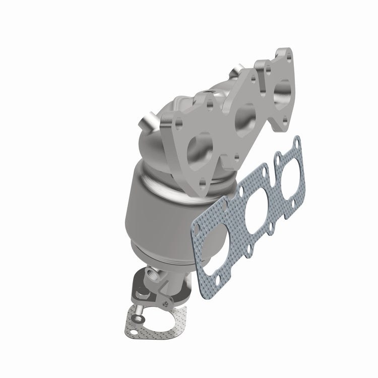 MagnaFlow Catalytic Converter, Direct-Fit, Stainless Steel Case, Flanged Inlet, Single Bolt-On Outlet – 5531090