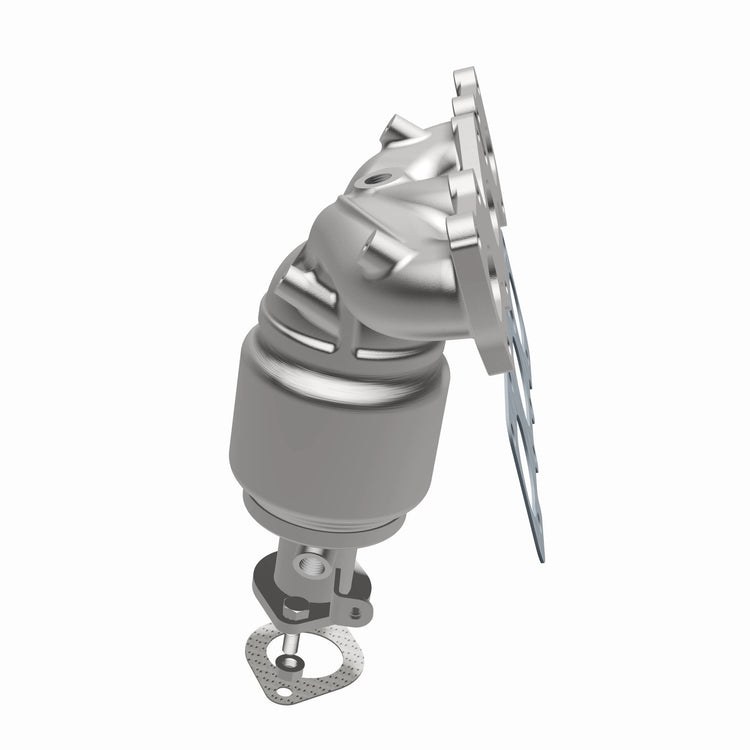 MagnaFlow Catalytic Converter, Direct-Fit, Stainless Steel Case, Flanged Inlet, Single Bolt-On Outlet – 5531090
