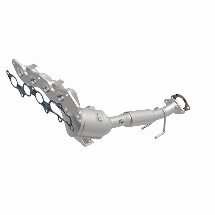 MagnaFlow Catalytic Converter, Direct-Fit, Stainless Steel Case, Flanged Inlet, Single Bolt-On Outlet – 5531186
