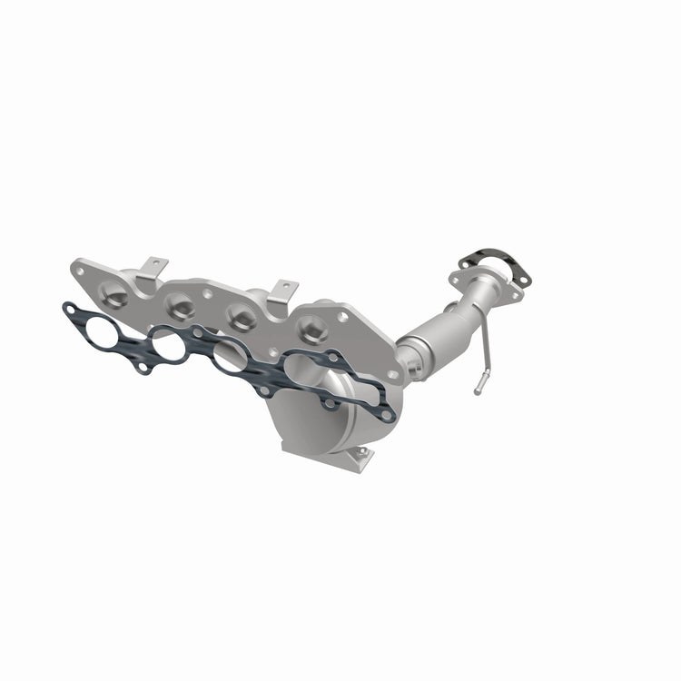 MagnaFlow Catalytic Converter, Direct-Fit, Stainless Steel Case, Flanged Inlet, Single Bolt-On Outlet – 5531186