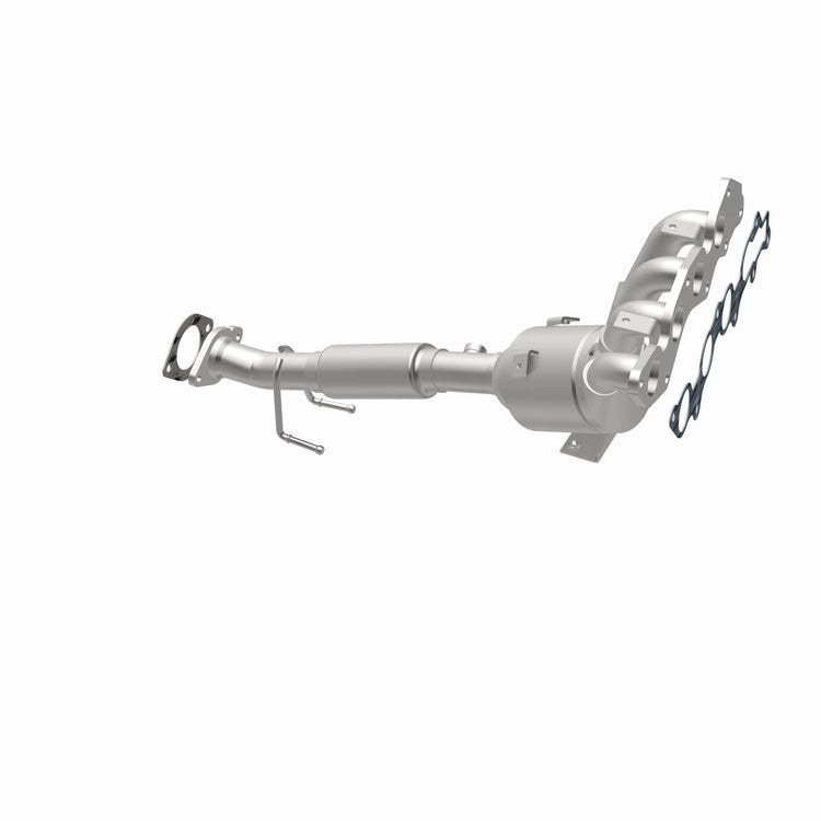 MagnaFlow Catalytic Converter, Direct-Fit, Stainless Steel Case, Flanged Inlet, Single Bolt-On Outlet – 5531186