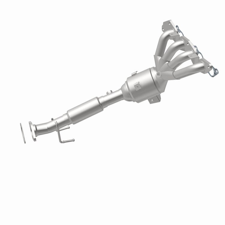 MagnaFlow Catalytic Converter, Direct-Fit, Stainless Steel Case, Flanged Inlet, Single Bolt-On Outlet – 5531186