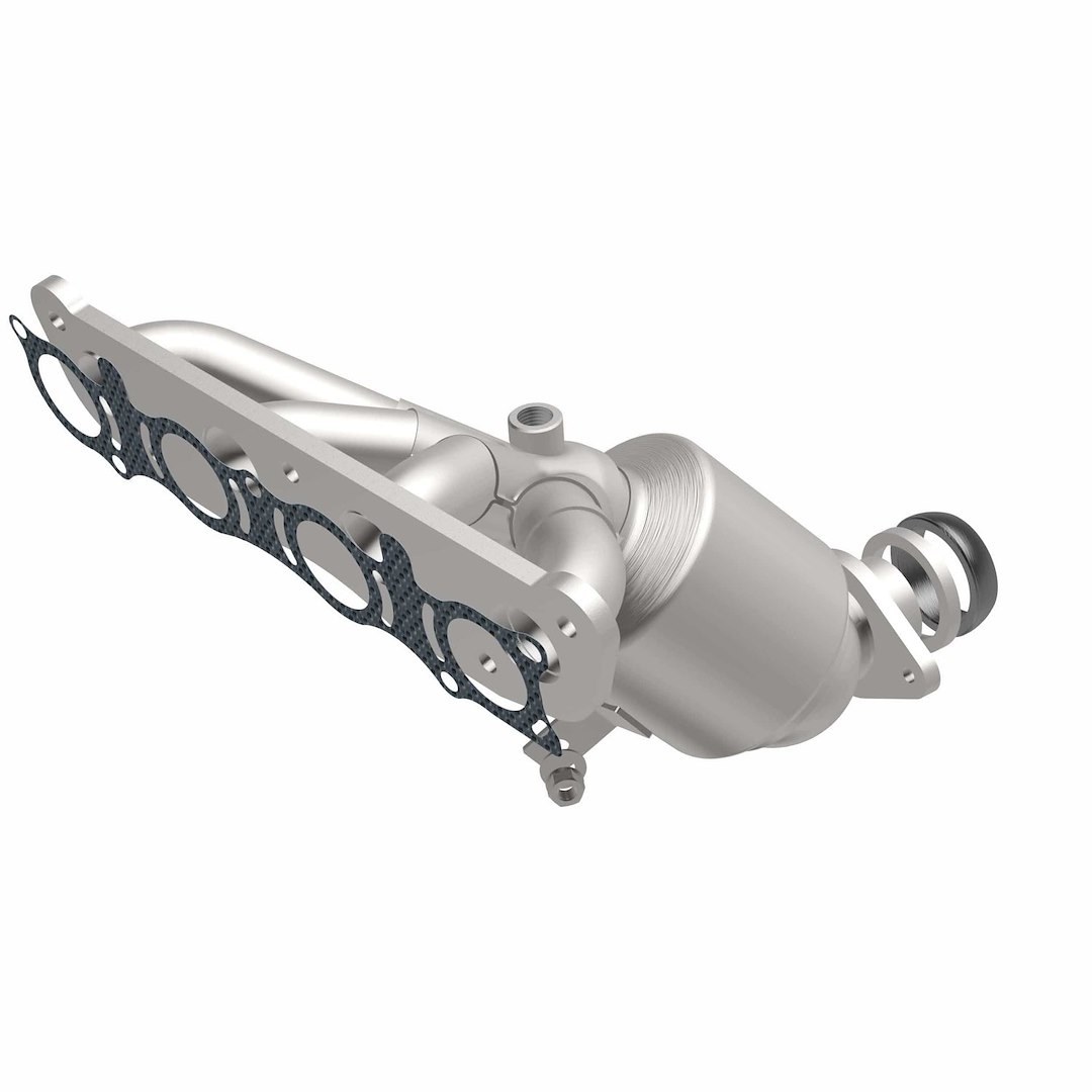 MagnaFlow Catalytic Converter, Direct-Fit, Stainless Steel Case, Flanged Inlet, Bolt-On Outlet – 5531271