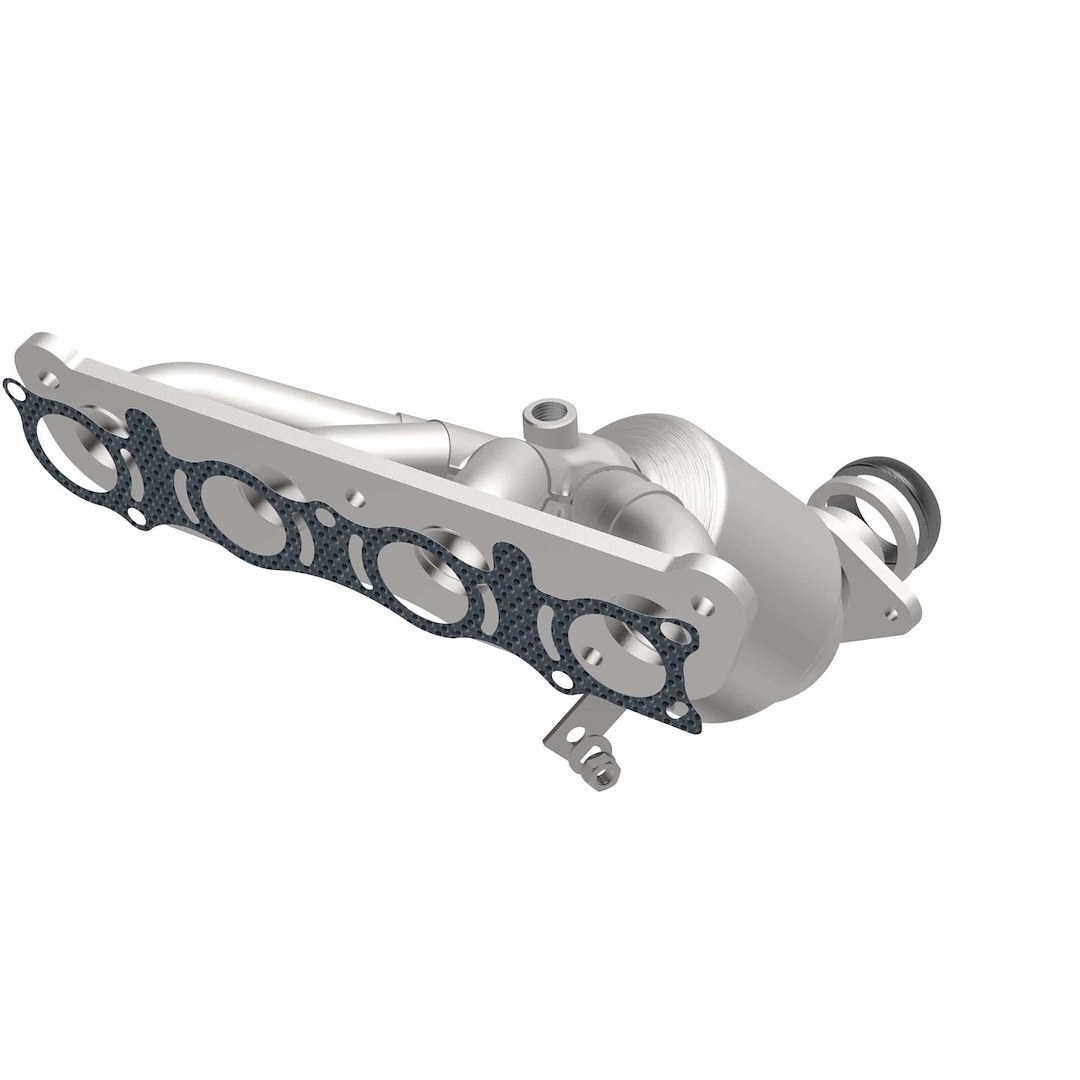MagnaFlow Catalytic Converter, Direct-Fit, Stainless Steel Case, Flanged Inlet, Bolt-On Outlet – 5531271