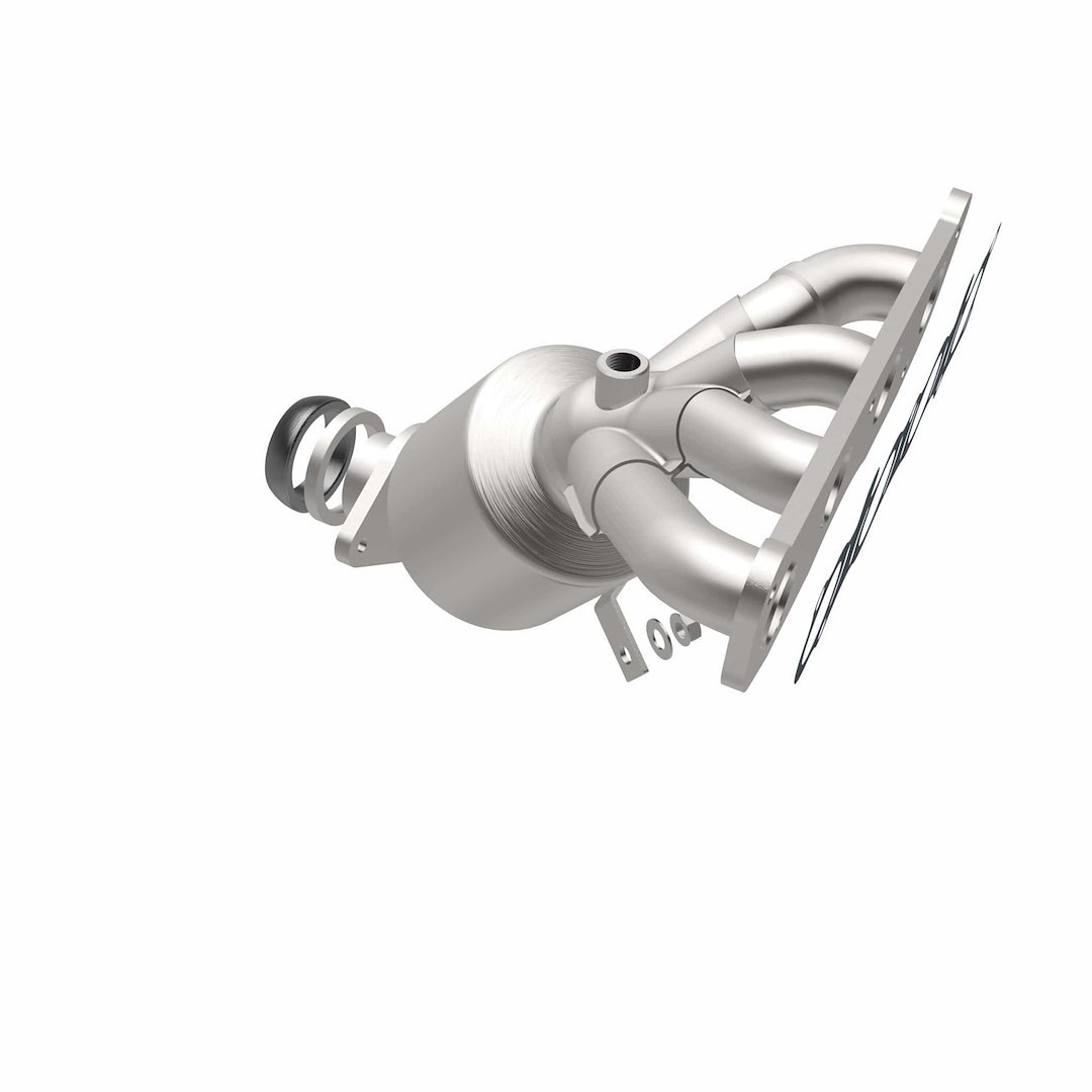 MagnaFlow Catalytic Converter, Direct-Fit, Stainless Steel Case, Flanged Inlet, Bolt-On Outlet – 5531271
