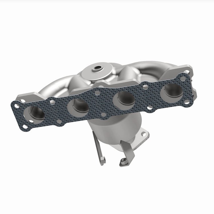 MagnaFlow Catalytic Converter, Direct-Fit, Stainless Steel Case, Flanged Inlet, Single Bolt-On Outlet – 5531590