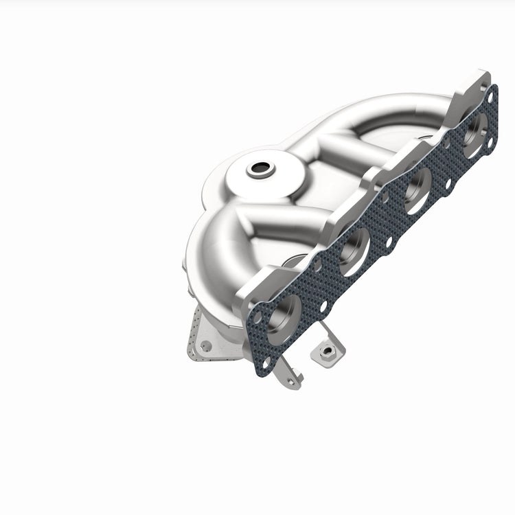 MagnaFlow Catalytic Converter, Direct-Fit, Stainless Steel Case, Flanged Inlet, Single Bolt-On Outlet – 5531590