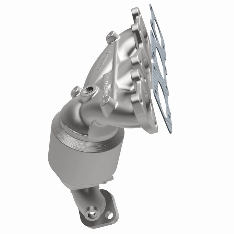 MagnaFlow Catalytic Converter, Direct-Fit, Stainless Steel Case, Flanged Inlet, Single Bolt-On Outlet – 5531787