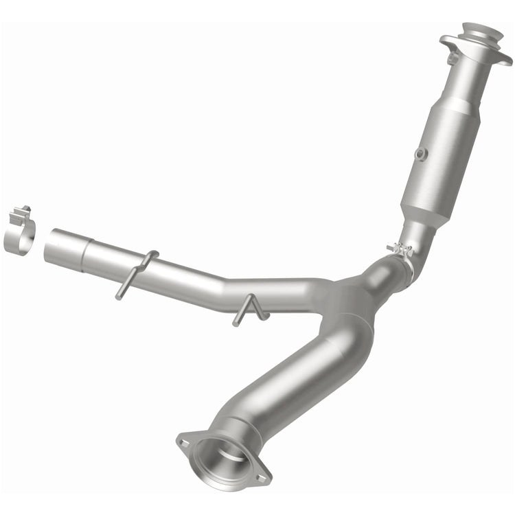 MagnaFlow Catalytic Converter, Direct-Fit, Stainless Steel Case, Bolt-On Outlet, 47-1/2 Inch Overall Length – 5551521