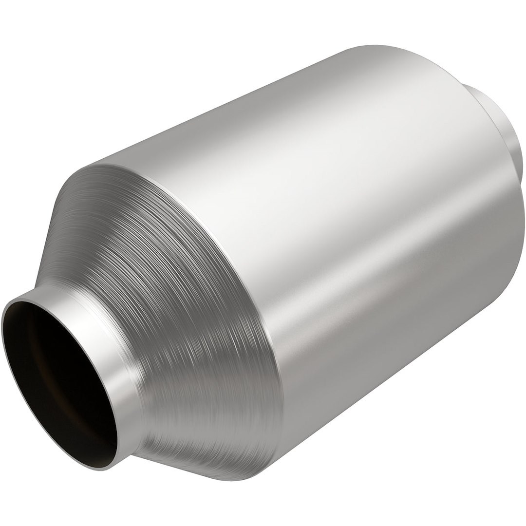 MagnaFlow Catalytic Converter, 5 Inch Diameter Stainless Steel Case, Single 2-1/2 Inch Pipe Connection Inlet – 6511306