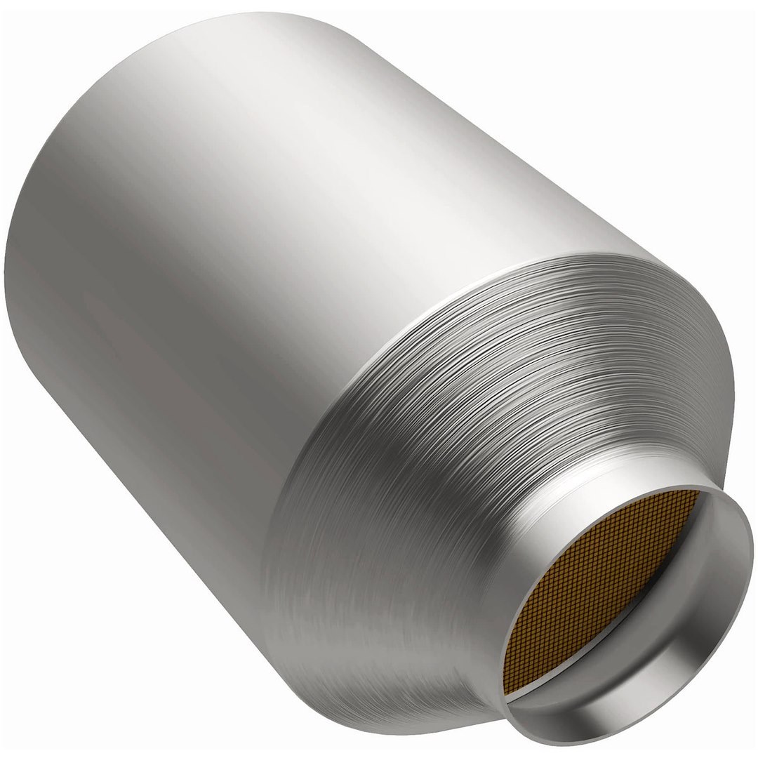 MagnaFlow Catalytic Converter, 5 Inch Diameter Stainless Steel Case, Single 2-1/2 Inch Pipe Connection Inlet – 6511306