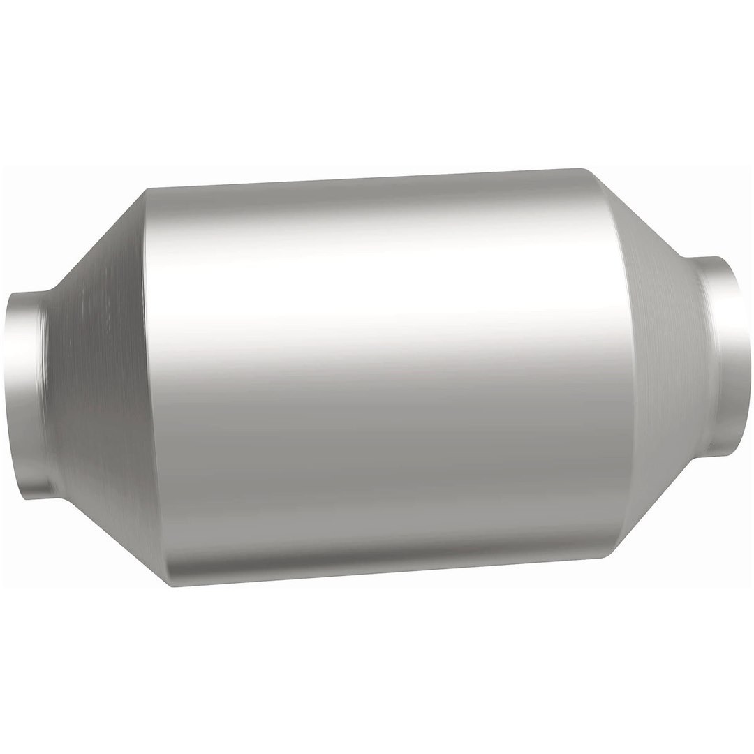 MagnaFlow Catalytic Converter, 5 Inch Diameter Stainless Steel Case, Single 2-1/2 Inch Pipe Connection Inlet – 6511306