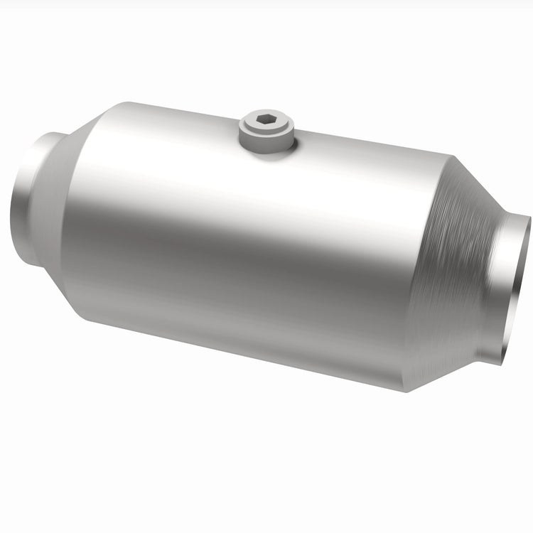 MagnaFlow Catalytic Converter, Direct-Fit, Stainless Steel Case, Single 3 Inch Weld-On Inlet, Single 2-1/2 Inch Weld-On Outlet – 6561359