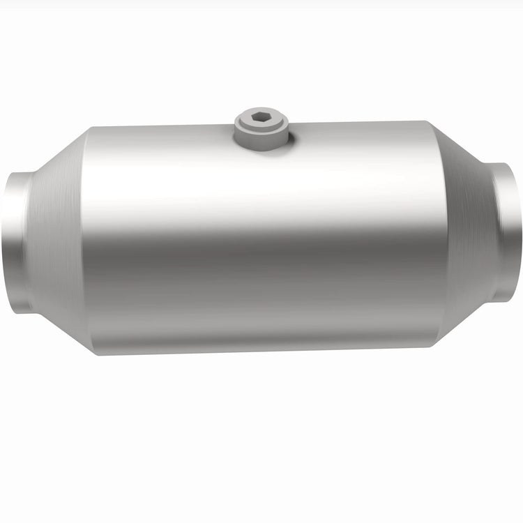 MagnaFlow Catalytic Converter, Direct-Fit, Stainless Steel Case, Single 3 Inch Weld-On Inlet, Single 2-1/2 Inch Weld-On Outlet – 6561359