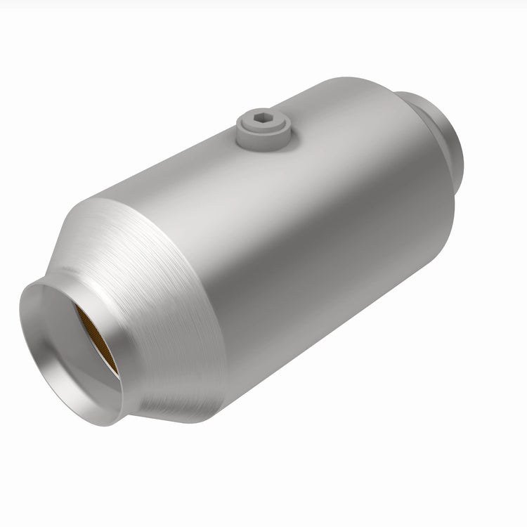 MagnaFlow Catalytic Converter, Direct-Fit, Stainless Steel Case, Single 3 Inch Weld-On Inlet, Single 2-1/2 Inch Weld-On Outlet – 6561359
