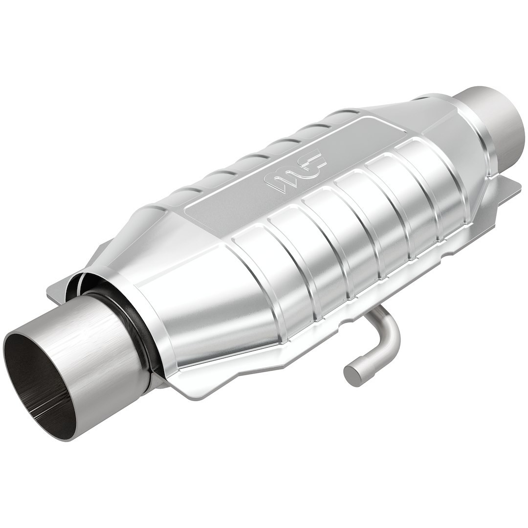 MagnaFlow Catalytic Converter, Universal 48 State, 6-1/2 Inch Wide Oval Case, Single 2-1/2 Inch Slip Fit Inlet – 94016