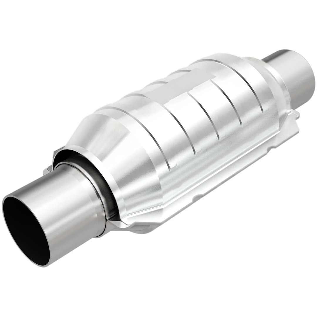 MagnaFlow Catalytic Converter, Hm Grade, 5-1/8 Inch Diameter Case, Single 2 Inch Slip Fit Inlet, Single 2 Inch Slip Fit Outlet – 99204HM