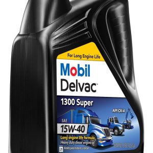 Mobil Oil, Delvac ™ 1300 Super, SAE 15W-40, 1 Gallon Jug, Single, Diesel Engine Oil – 122492